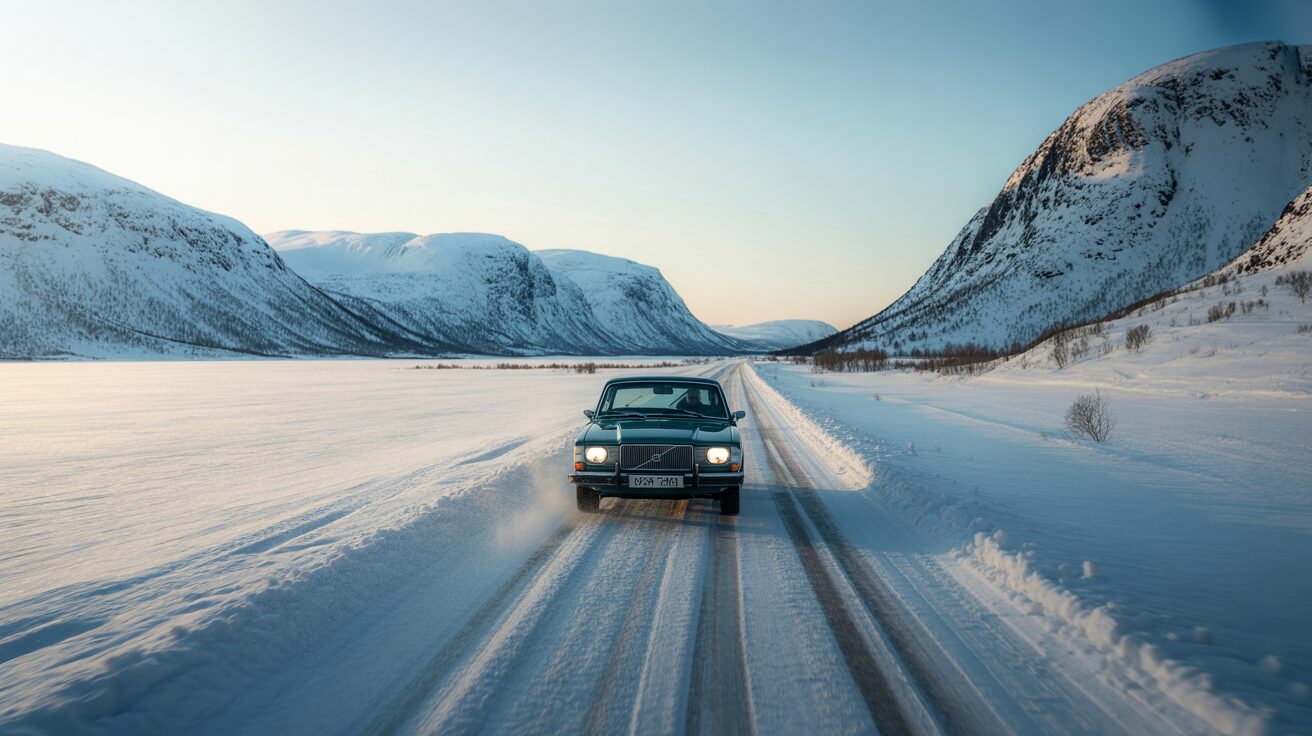 Zima W Norwegii