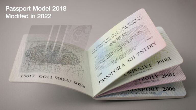 Paszport Wzór