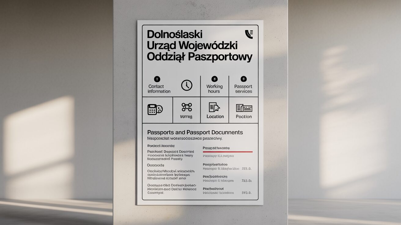 Dolnośląski Urząd Wojewódzki Oddział Paszportowy