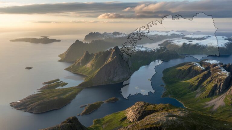 Powierzchnia Norwegii
