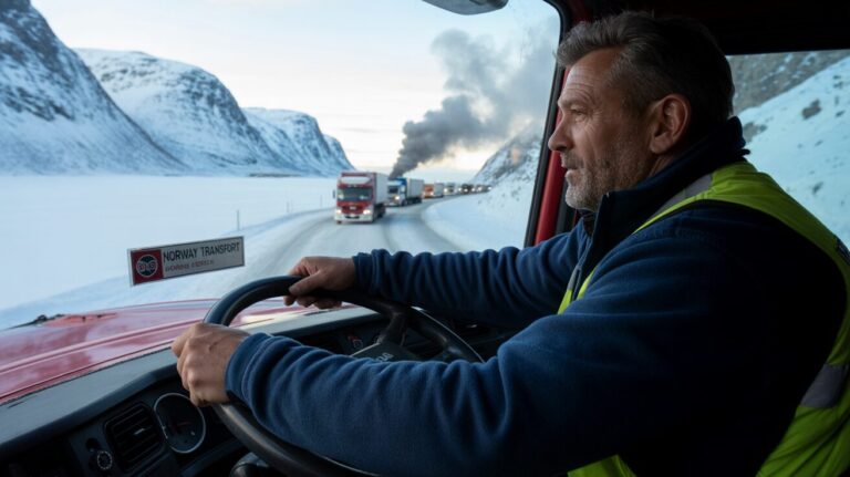 Ile Zarabia Kierowca Tira W Norwegii