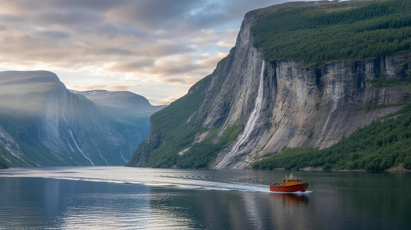Fiordy W Norwegii