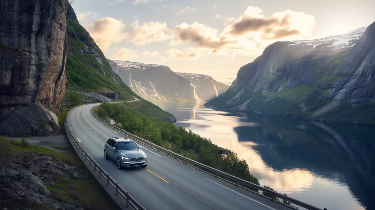Norwegia Samochodem