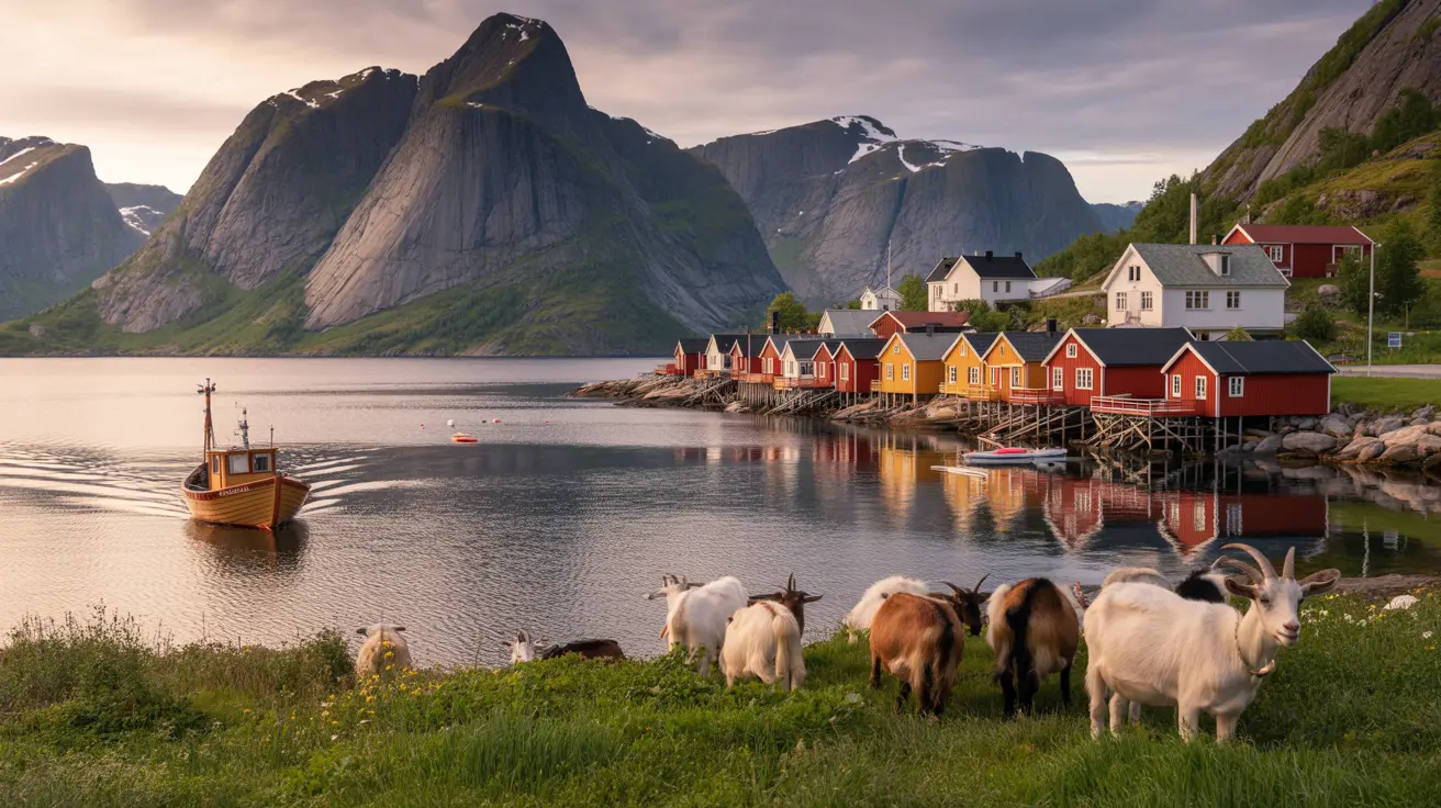 Wioski W Norwegii