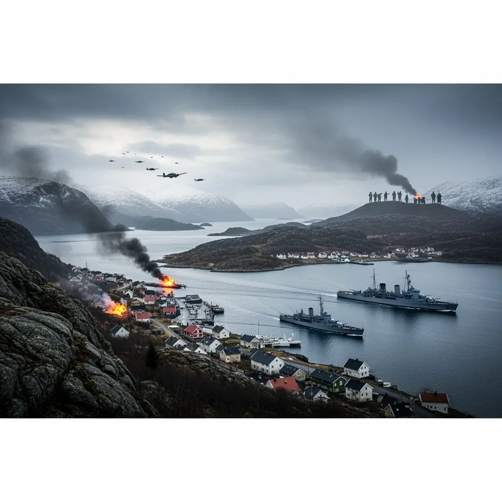 Norwegia W Czasie Ii Wojny Światowej