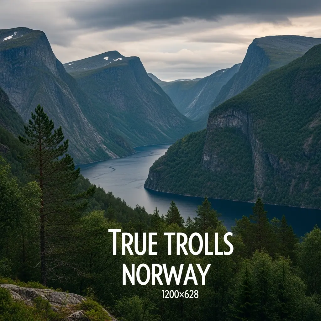 Prawdziwe Trolle W Norwegii