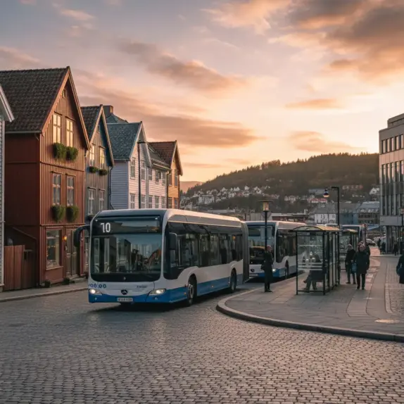 autobusy norwegia