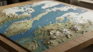 dokladna mapa norwegii