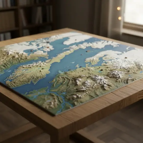 dokladna mapa norwegii