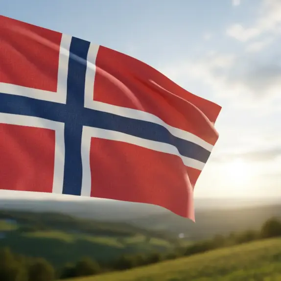 flaga norwegii