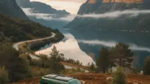 kamperem do norwegii