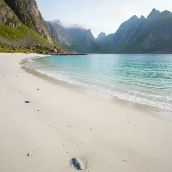 kvalvika beach