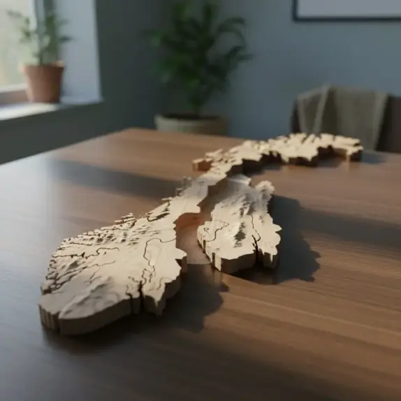 mapa norwegii