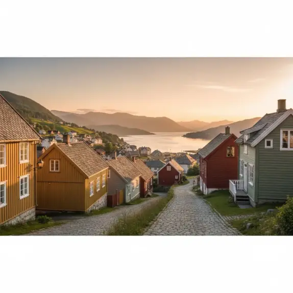 miasto w poludniowo wschodniej norwegii