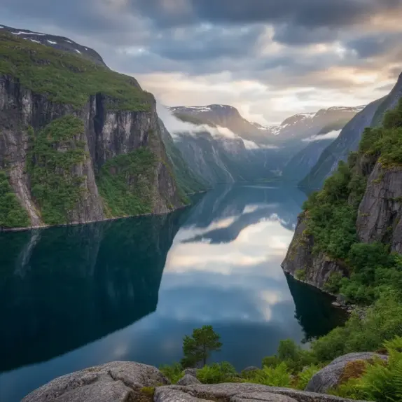najpiekniejsze fiordy w norwegii