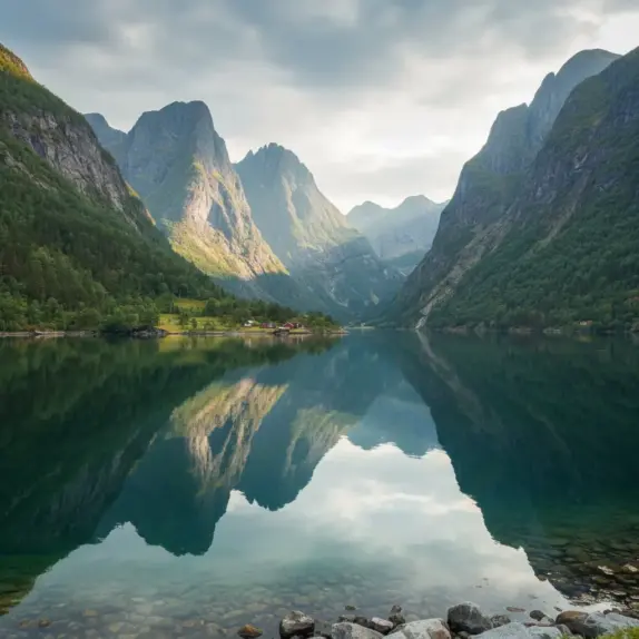 norwegia krajobraz