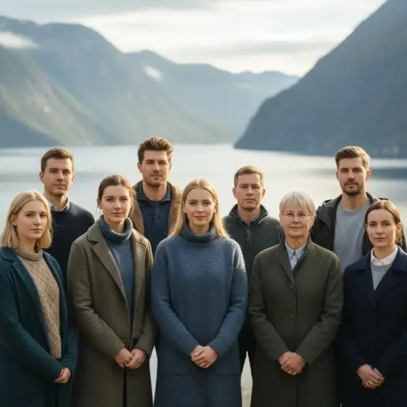 norwegia mieszkancy