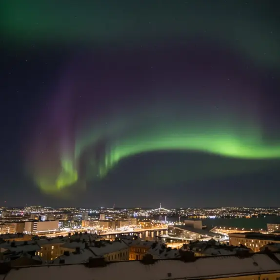 oslo zorza polarna