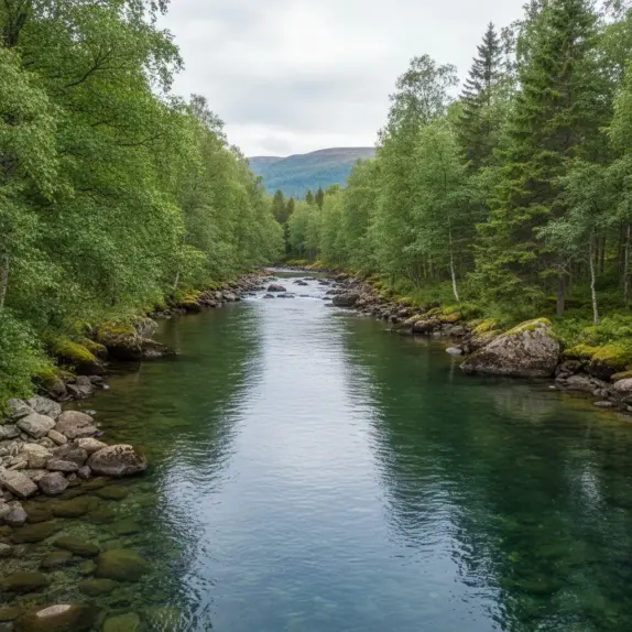 rzeka w norwegii