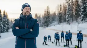 trener norweskich skoczkow