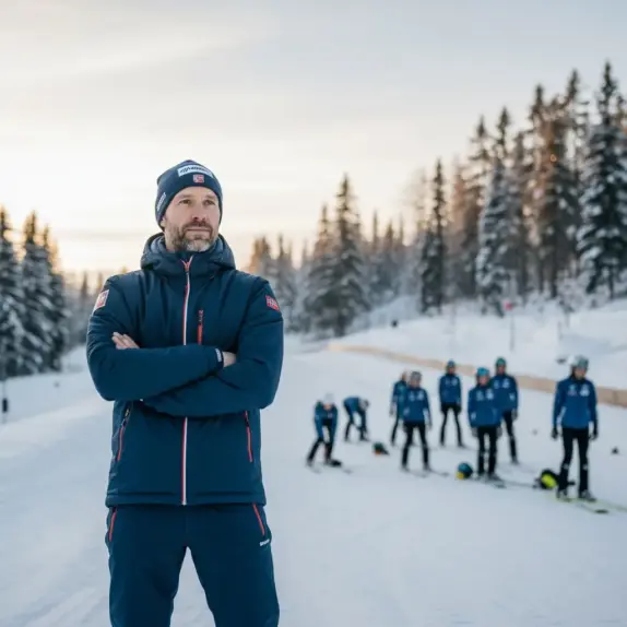 trener norweskich skoczkow