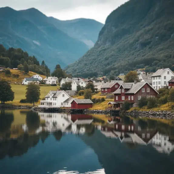 wioski w norwegii