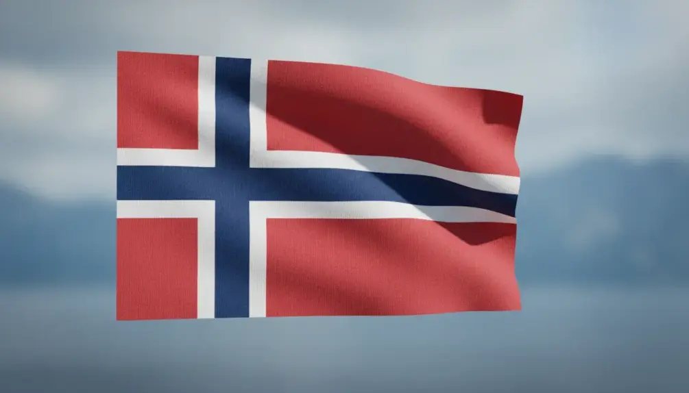 Co przedstawia flaga Norwegii?