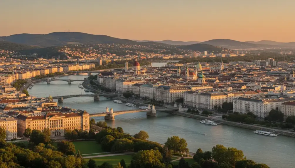 Jakie jest położenie Wiednia jako stolicy Austrii?