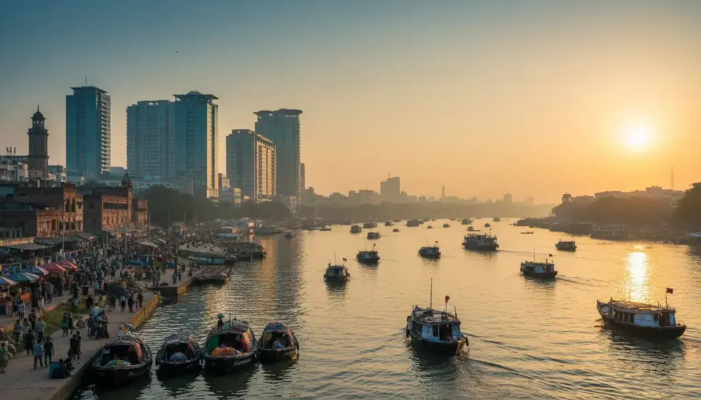 Gdzie znajduje się stolica Bangladeszu?