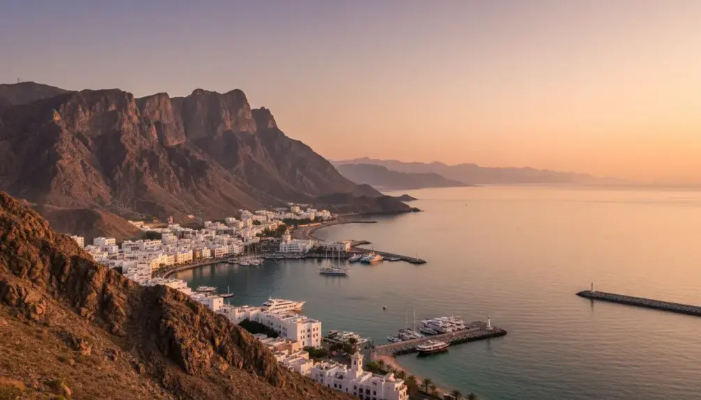 Gdzie leży stolica Omanu?