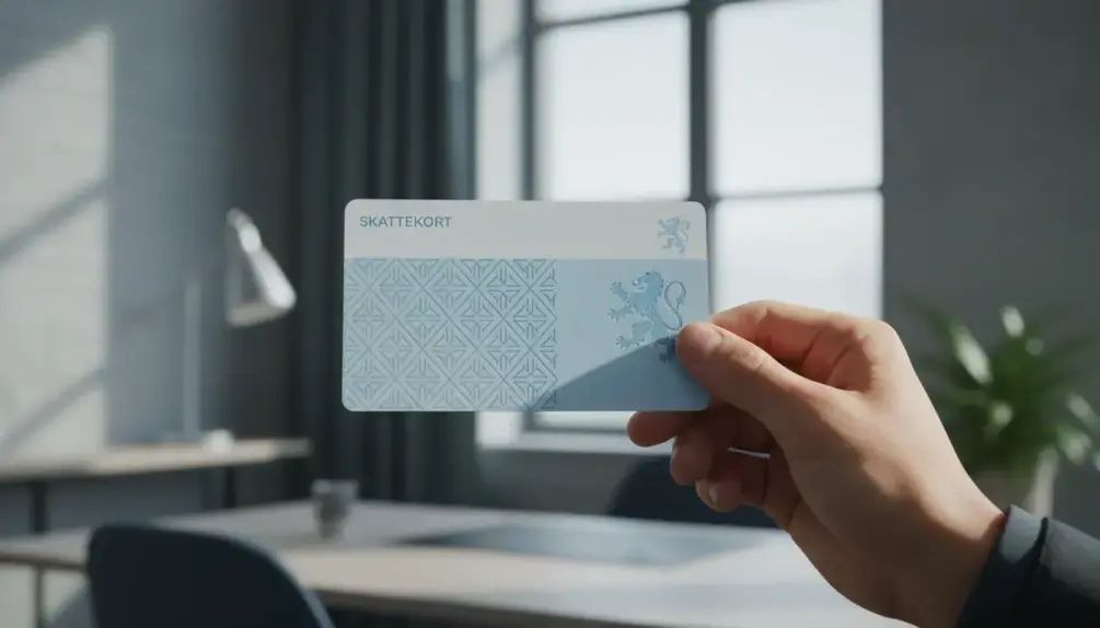 Jaką funkcję pełni skattekort wydawany przez Skatteetaten?