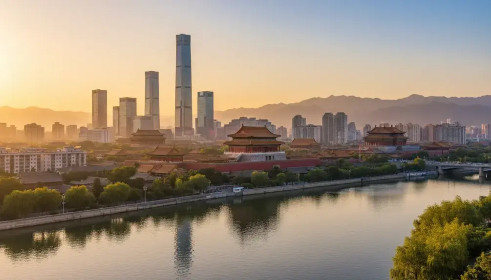 Jaka jest stolica Chin i gdzie jest położona geograficznie?