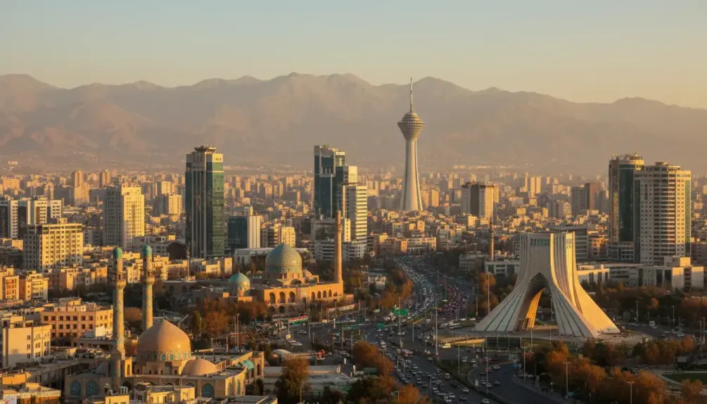 Teheran jako stolica Iranu