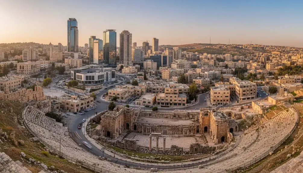 Amman jako stolica Jordanii: położenie i znaczenie