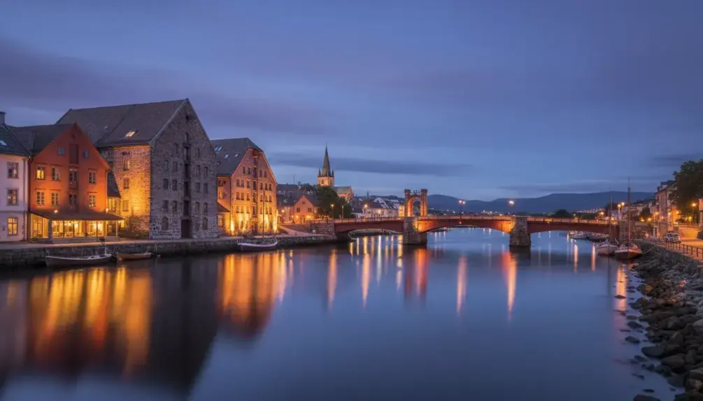 Jakie miasto było pierwszą stolicą Norwegii?