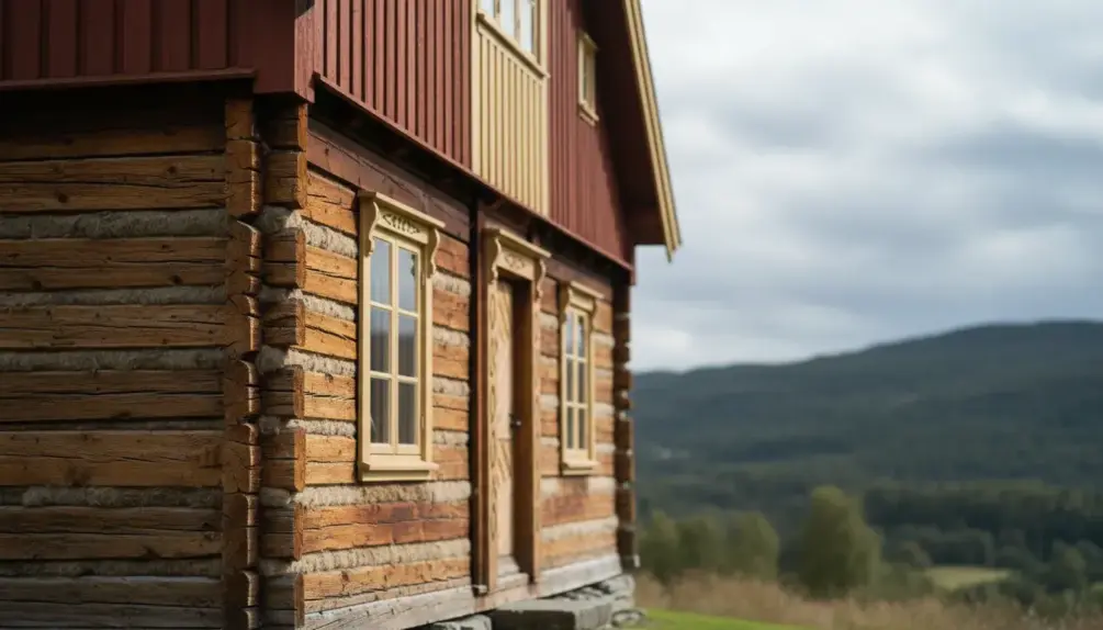 Dlaczego większość domów w Norwegii buduje się z drewna?