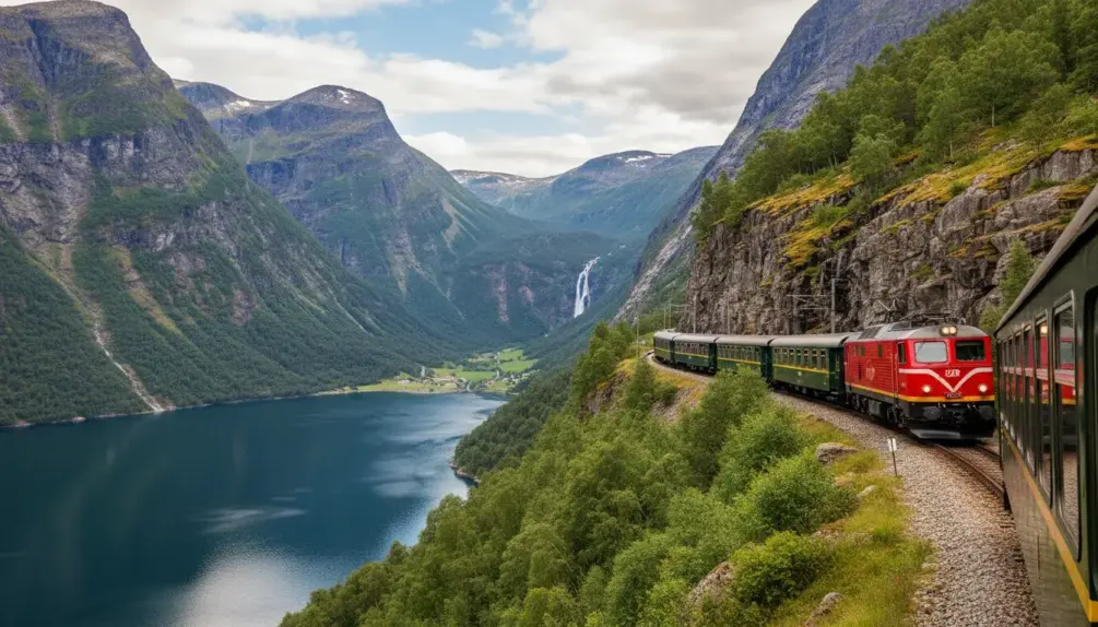 Jak nazywa się najpiękniejsza trasa kolejowa w Norwegii?