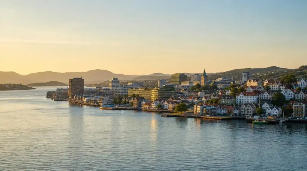 Gdzie położone jest miasto Stavanger?