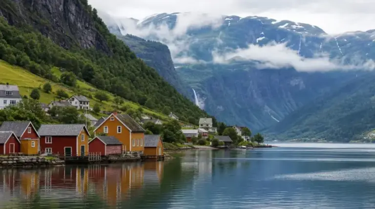 Wioski W Norwegii