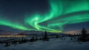 Zorza Polarna Norwegia
