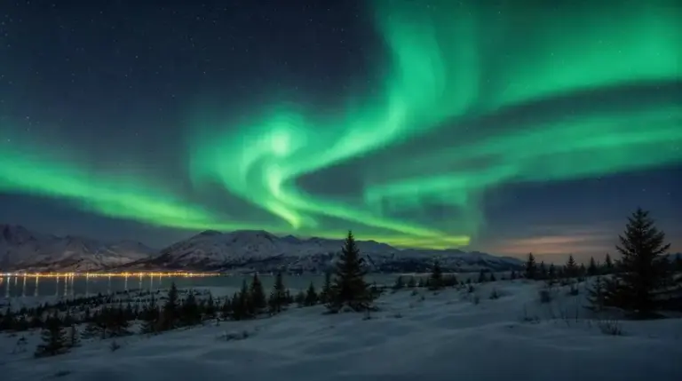 Zorza Polarna Norwegia